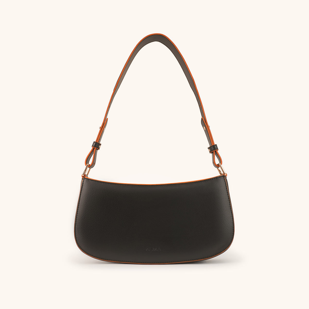 Maris - Black with Orange