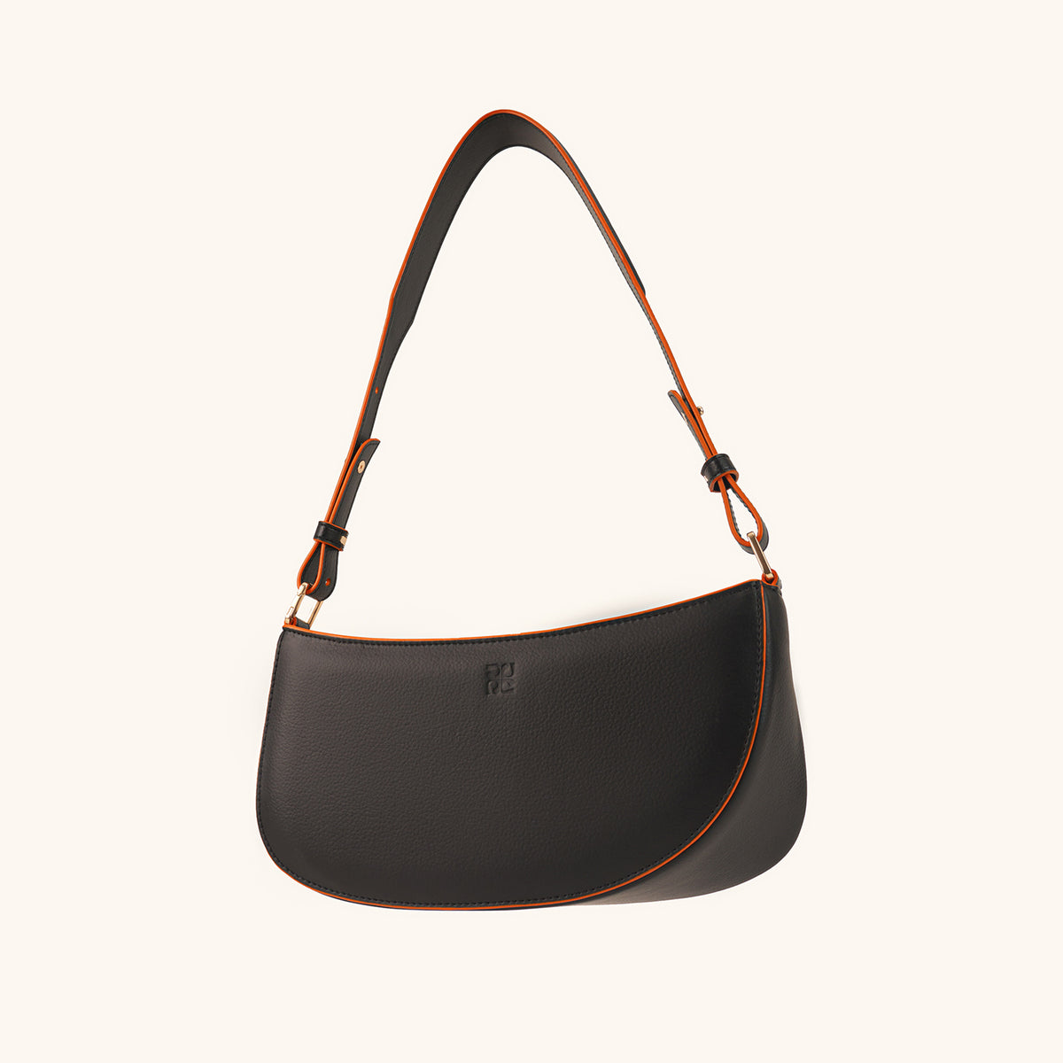 Maris - Black with Orange