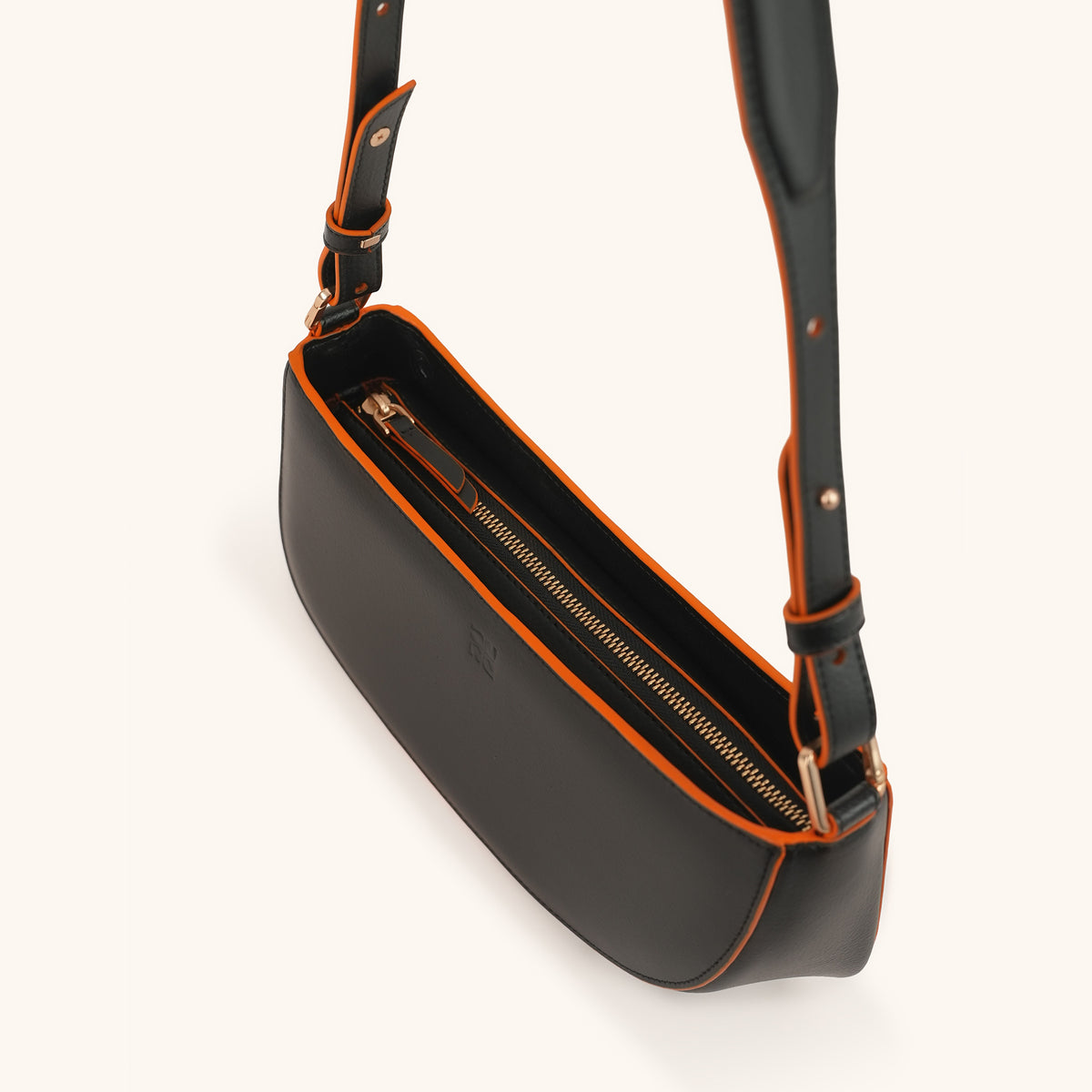 Maris - Black with Orange